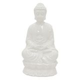 Beeley Ceramic Buddha Sitting Figurine