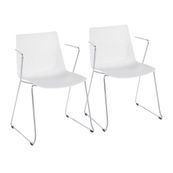 Matcha Chair - Set of 2, White