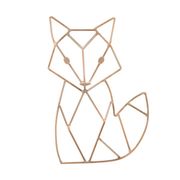 Ashby Fox Shaped Wire Nursery 3D Wall Accent