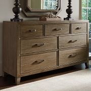 Cypress Point 7-Drawer Media Chest - Brown