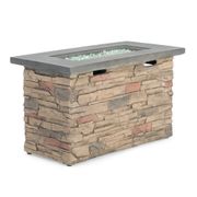 Milburn Propane Outdoor Fire Pit Table