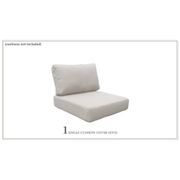 Low-Back 6" Chair Cushion Covers - Beige
