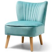 Velvet Accent Chair - Green