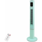 Portable 47" LCD Oscillating Standing Tower Fans with Remote Control Home - Green
