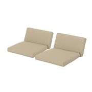 Rosetta Club Chair Cushions - Set of 2, Beige