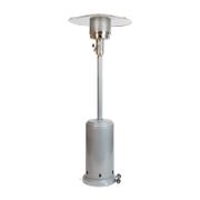 Patio Outdoor Heating-Silver Stainless Steel Propane Heater for Commercial & Residential Use
