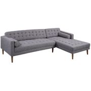 Element Right Side Chaise Sectional - Dark Gray