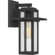 Randall 1-Light Outdoor Wall Light - 7", Mottled Black