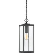 Westover One Light Outdoor Hanging Lantern - Earth Black