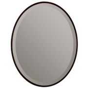 Lincolnwood Glam Beveled Bathroom/Vanity Mirror - Mocha