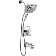 Ashlyn Pressure Balance Tub and Shower Faucet Trim Kit with In2ition Shower - Chrome