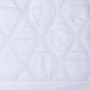 Filicudi Quilted Sham - Euro, White