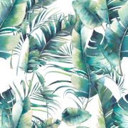 Melillo 10' x 24" Green Tropical Leaves Removable Wallpaper - 20 sq ft