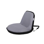 Foldable Floor Chair Indoor/Outdoor - Light Gray/Black