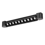Dimmable Integrated 3-Wire Wall Track Fixture - Black