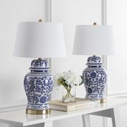 Arwen Blue & White Table Lamp - Set of 2