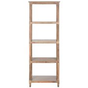 Odessa Washed Natural Pine 5-Tier Bookcase