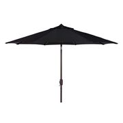 Ortega Black UV-Resistant 9' Auto Tilt Crank Umbrella