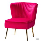 Monica Accent Chair - Fuchsia