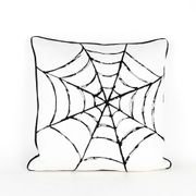 Spider Web Canvas Pillow