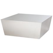 Cube Coffee Table - Silver
