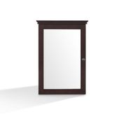 Lydia Mirrored Wall Cabinet - Espresso