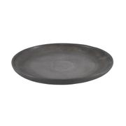 CT Collection No 1 Miles 10" Vrgtd Plate - Set of 4, Charcoal