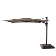 10’ Square Offset Umbrella Replacement Canopies - Cast Shale
