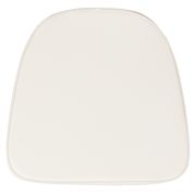 Soft Fabric Chiavari Chair Cushion - Ivory