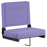 Grandstand Comfort Seats with Ultra-Padded Seat - Purple
