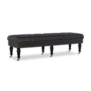 Isabelle Bench - 62", Gray