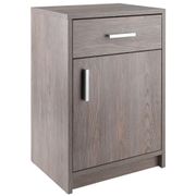 Astra Accent Table - Ash Gray Finish