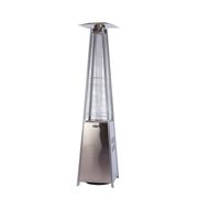 Pyramid Flame Heater - Stainless Steel