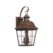 Millhouse 2-Light Outdoor Wall Lantern - Copper Bronze