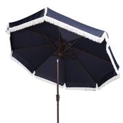 Wacker 8'4" Market Umbrella - Navy/White