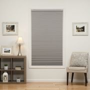 Cordless Blackout Sterling Gray-White Cellular Shade - 28.5" x 48"