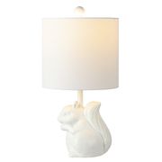 Sunny Squirrel Lamp - White