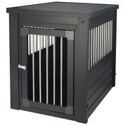 EcoFLEX Pet Crate End Table - Medium, Black