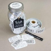 Wish Jar - Happy Birthday, White Label