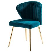 Milia Dining Chair - Set of 2, Teal
