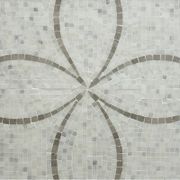 Flora Classic 12" x 12" Natural Stone and Marble Mosaic Tile