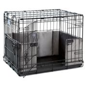 Luxe Velour Crate Bumpers - 95", Graphite Gray