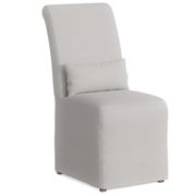Newport Dining Chair Slipcover - Peyton Pearl White