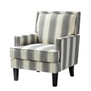 Filton Striped Accent Chair - Black