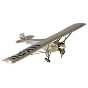 Charles Lindberg Spirit of St. Louis Model Plane - Silver
