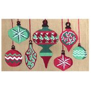 Xmas Ornaments Doormat - 2'6" x 4'