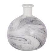 Svirla Faux Marble Bud Vase