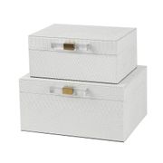 Mamba Box - Set of 2, White