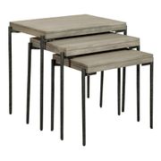 3-Piece Nesting Tables - Bedford Gray