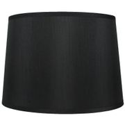 French Drum Lamp Shade - 16" Black